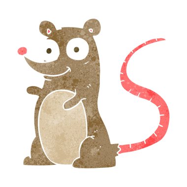 Retro karikatür fare