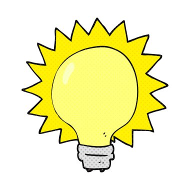 karikatür ampul