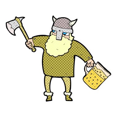 sarhoş viking çizgi film