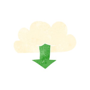 Retro çizgi film download--dan belgili tanımlık bulut