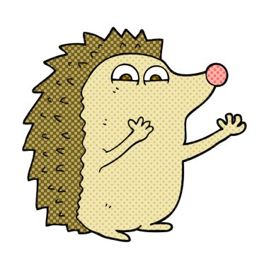 çizgi film sevimli kirpi