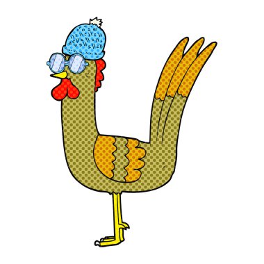 çizgi film tavuk giyen kılık