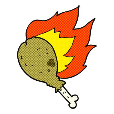 çizgi roman tarzı çizgi film tavuk budu