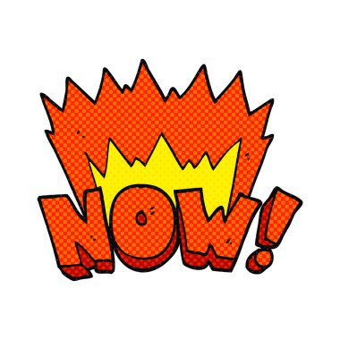 çizgi roman tarzı çizgi film şimdi sembolü