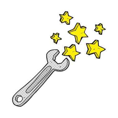 çizgi roman tarzı çizgi film somun anahtarı