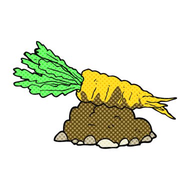 çizgi roman tarzı çizgi film havuç