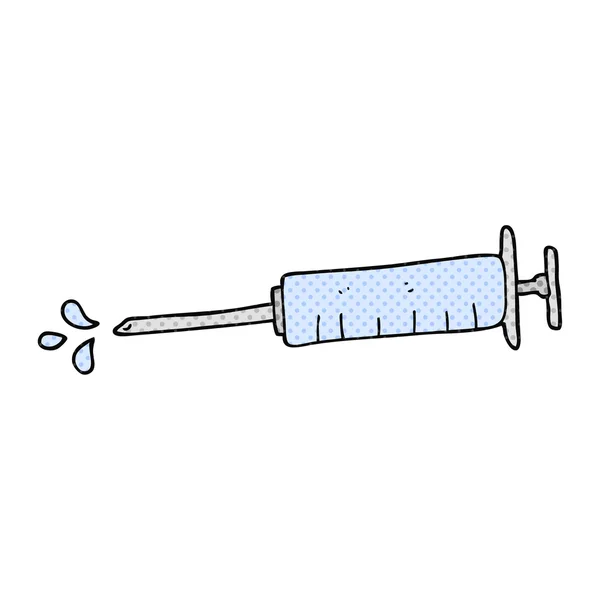 Agulha médica desenhos animados —  Vetores de Stock