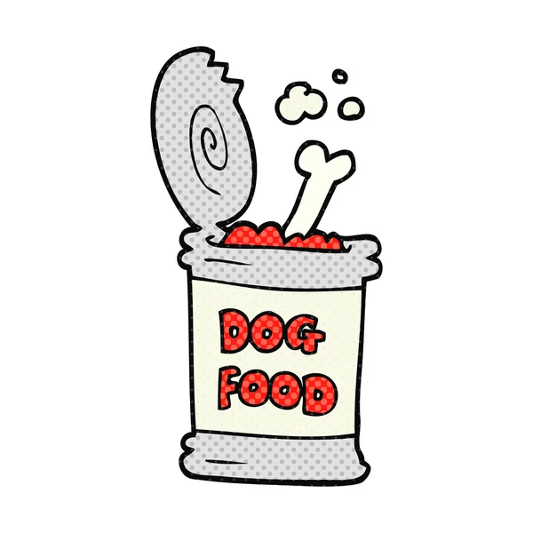 Alimento para perros de dibujos animados — Vector de stock