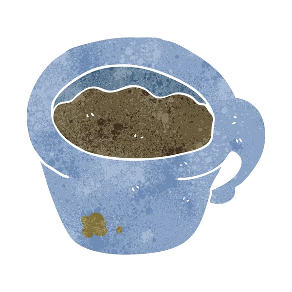 역본 만화 커피 잔 — 스톡 벡터