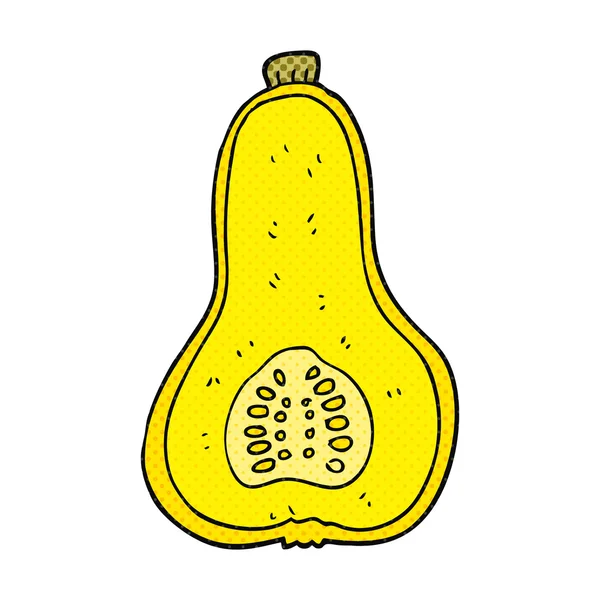 Cartoon butternut squash — Stockvector