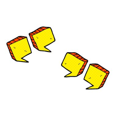 çizgi film tırnak işaretleri