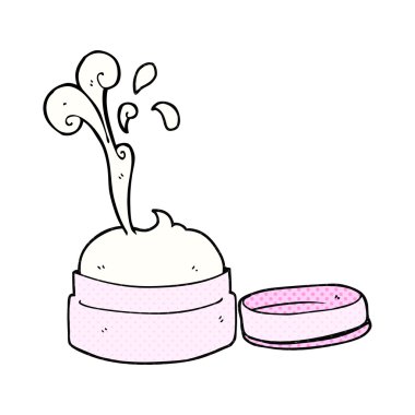 çizgi film yüz kremi