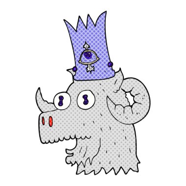 RAM kafa büyülü tacı olan çizgi film