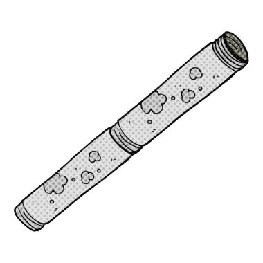 çizgi roman tarzı çizgi film eski boru