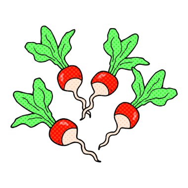 çizgi roman tarzı çizgi film turp