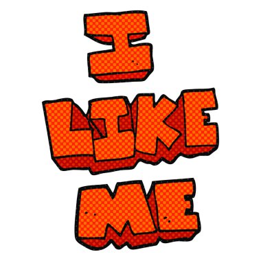 Ben benim gibi sembol karikatür