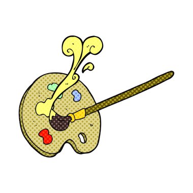 karikatür sanatçısı paleti