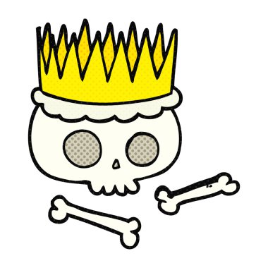 çizgi roman tarzı çizgi film taç