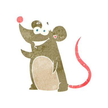 Retro karikatür fare