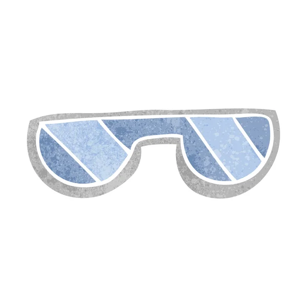 Lunettes de dessin animé rétro — Image vectorielle