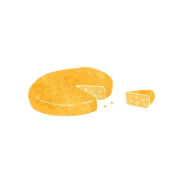 レトロな漫画チーズ — ストックベクタ