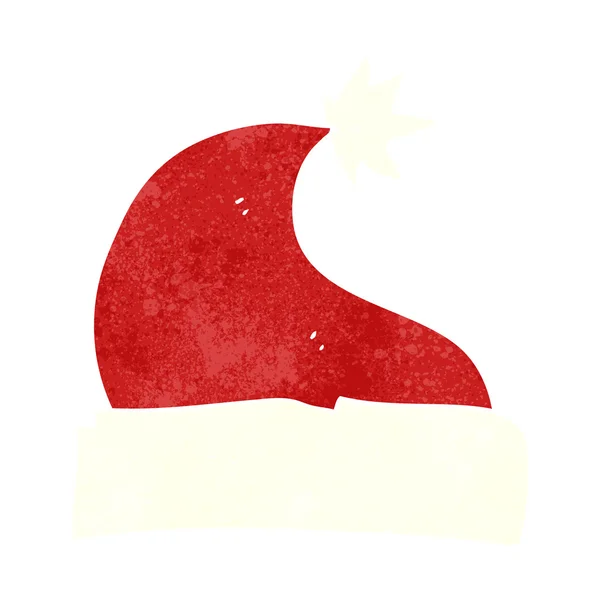 复古卡通片圣诞帽 — 图库矢量图片