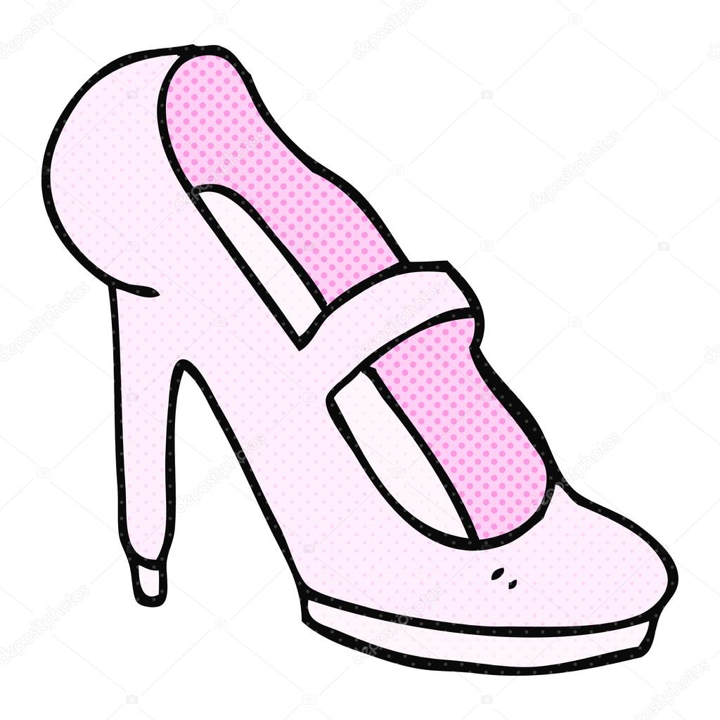 Red Classic High Heels Shoes Icon Cartoon Vector, Vectors | GraphicRiver