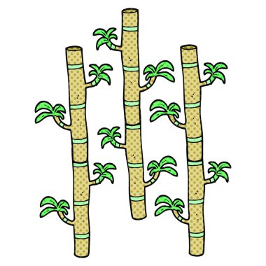 çizgi roman tarzı çizgi film bambu