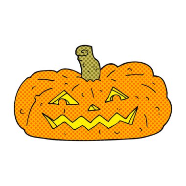 Cadılar Bayramı Balkabağı cartoon