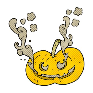 çizgi roman tarzı çizgi film Cadılar Bayramı Balkabağı