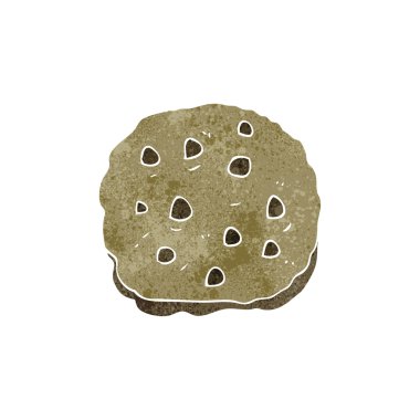 Retro karikatür kurabiye