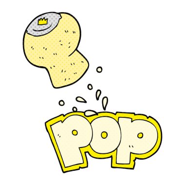 haşhaş karikatür şampanya mantar