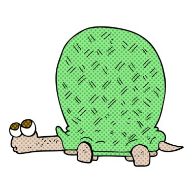 serbest çizim karikatür kaplumbağa