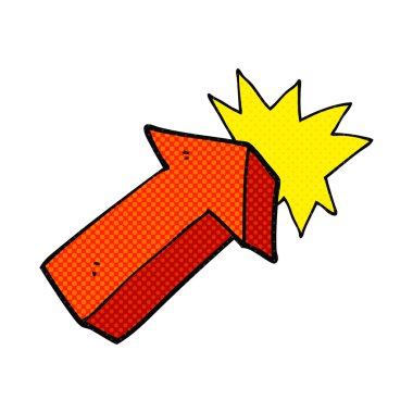 çizgi işaretli ok sembolü