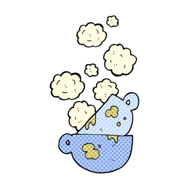 çizgi film yığın kirli Kahve kupaları