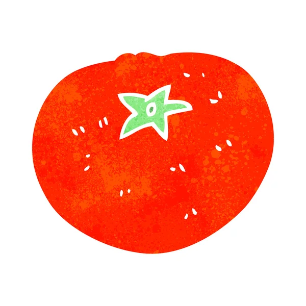 Tomate de dibujos animados retro — Vector de stock