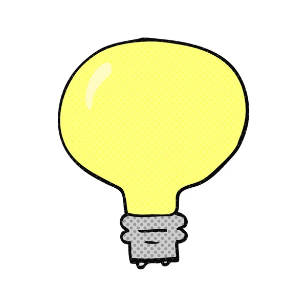 Kreslený žárovka — Stockový vektor