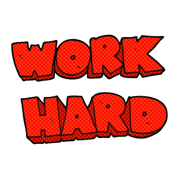 çizgi film iş zor sembolü