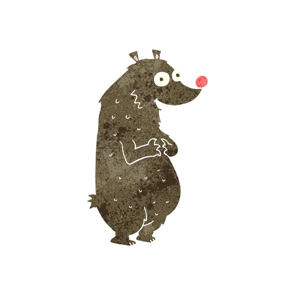 Ретро-медведь — стоковый вектор