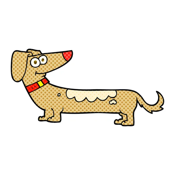 Szabadkézi rajzfilm kutya — Stock Vector