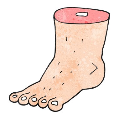 dokulu çizgi film ayak