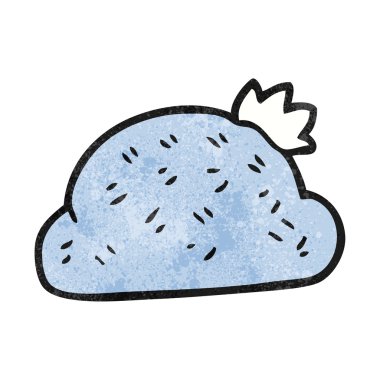 dokulu karikatür şapka