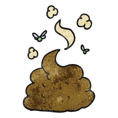 dokulu karikatür brüt kaka