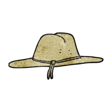 dokulu karikatür şapka