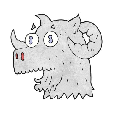 dokulu karikatür ram kafa