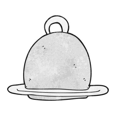 dokulu karikatür yemek servisi