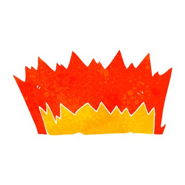 Retro karikatür patlama