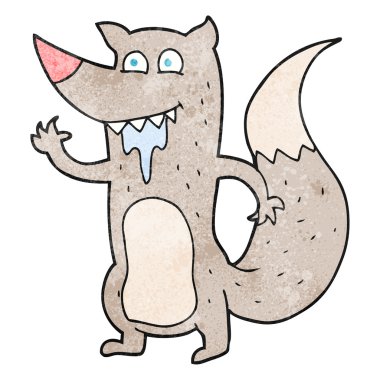 dokulu çizgi film aç kurt