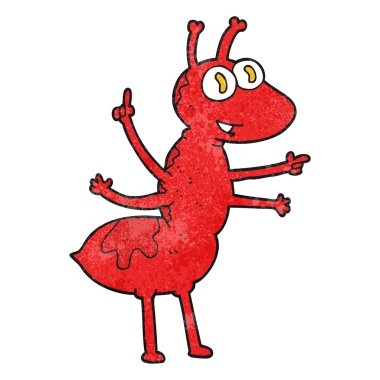 dokulu karikatür karınca