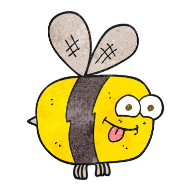 dokulu karikatür arı